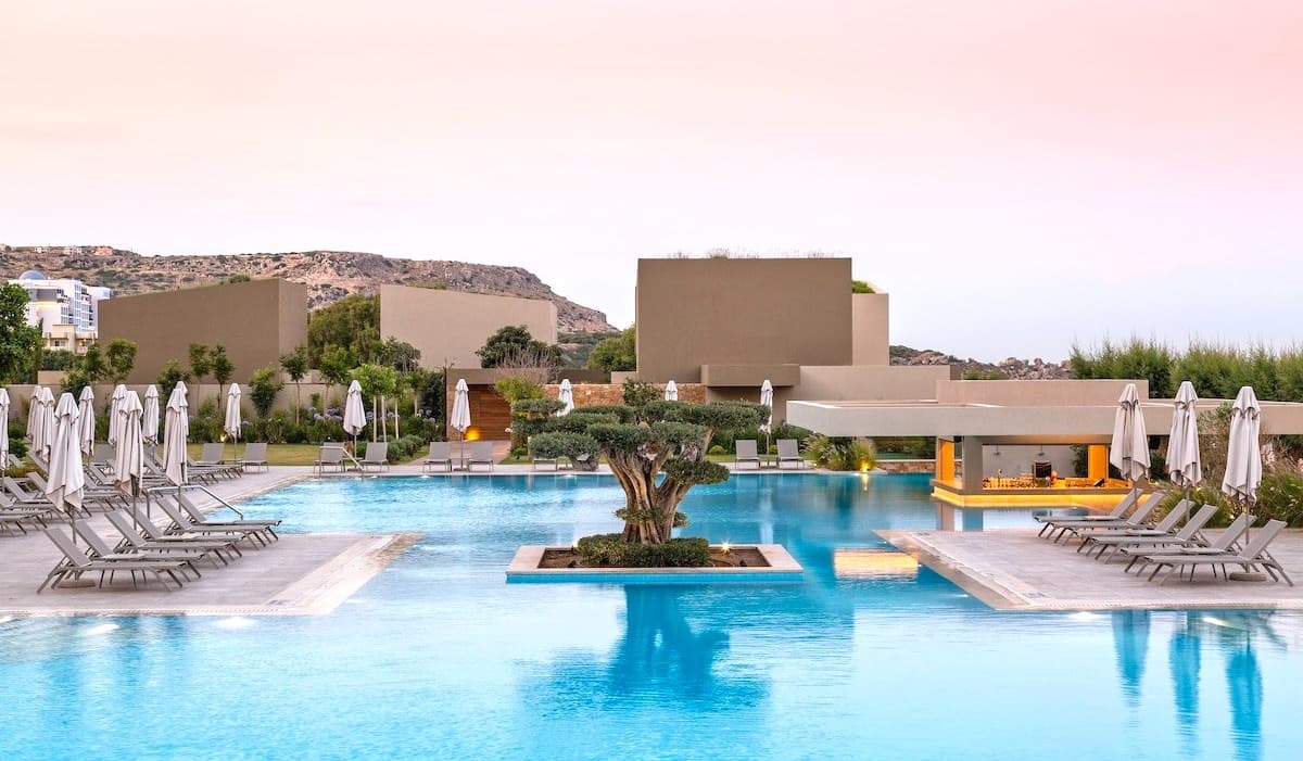 7 lyxiga all inclusive-hotell på Rhodos