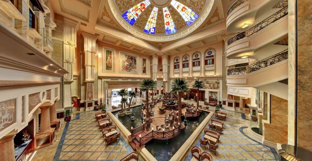 Palm Royale Resort Soma Bay - Interiör från hotellet